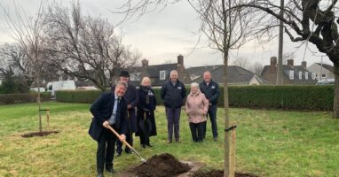 Haig Housing’s Edinburgh estate welcomes visit by Veterans Minister