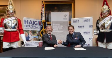 Haig Housing signs the Armed Forces Covenant