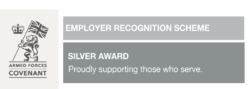 Armed Forces Covenant Employer Recognition Scheme Silver Award